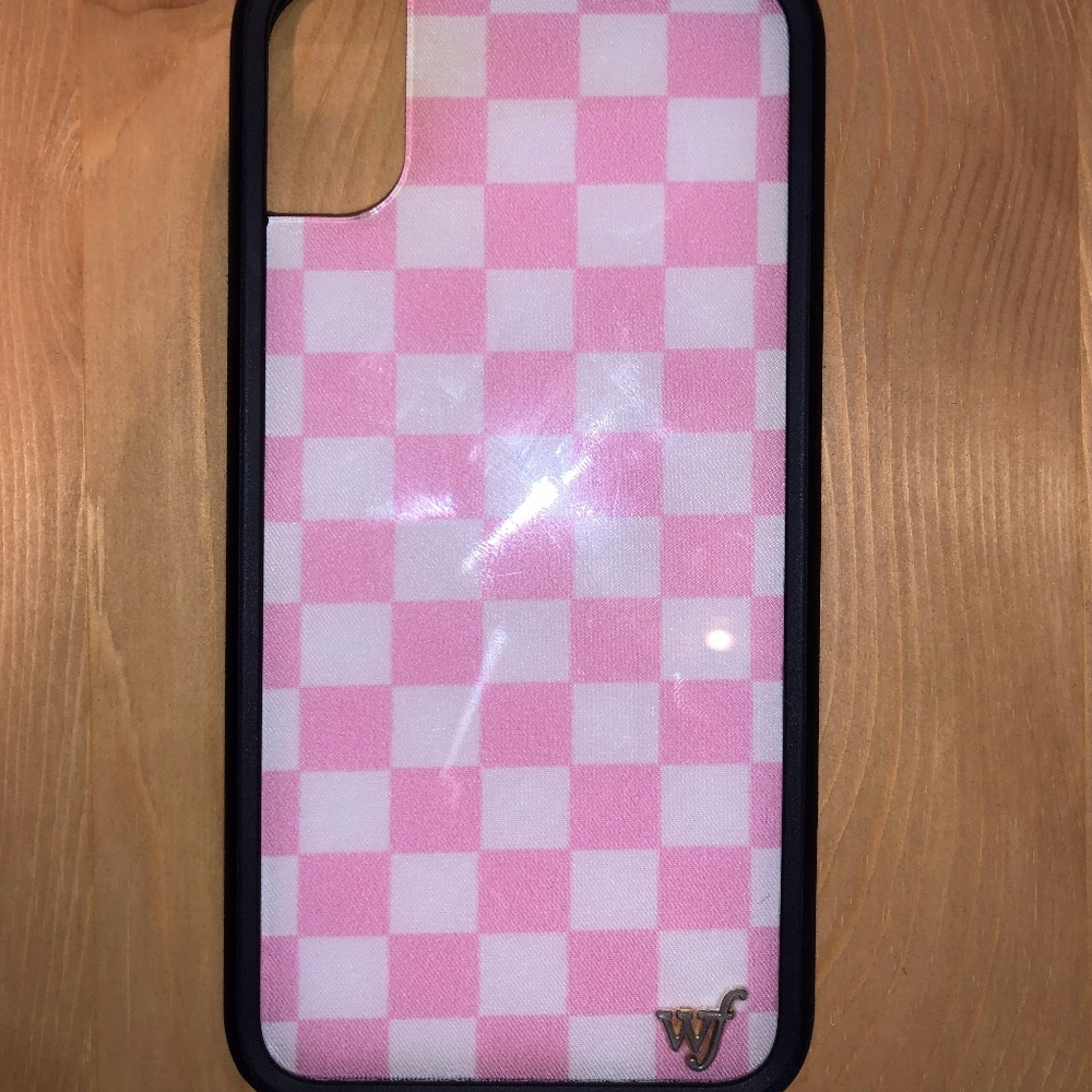 Wildflower Pink Checkered Case